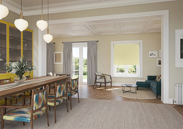 Trapani (Blackout), Stone - Twist&Fit Roller Blind - Image 7